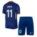 Maillot de foot Pays-Bas Cody Gakpo #11 Extérieur vêtements enfant Europe 2024 Manches Courtes (+ pantalon court)